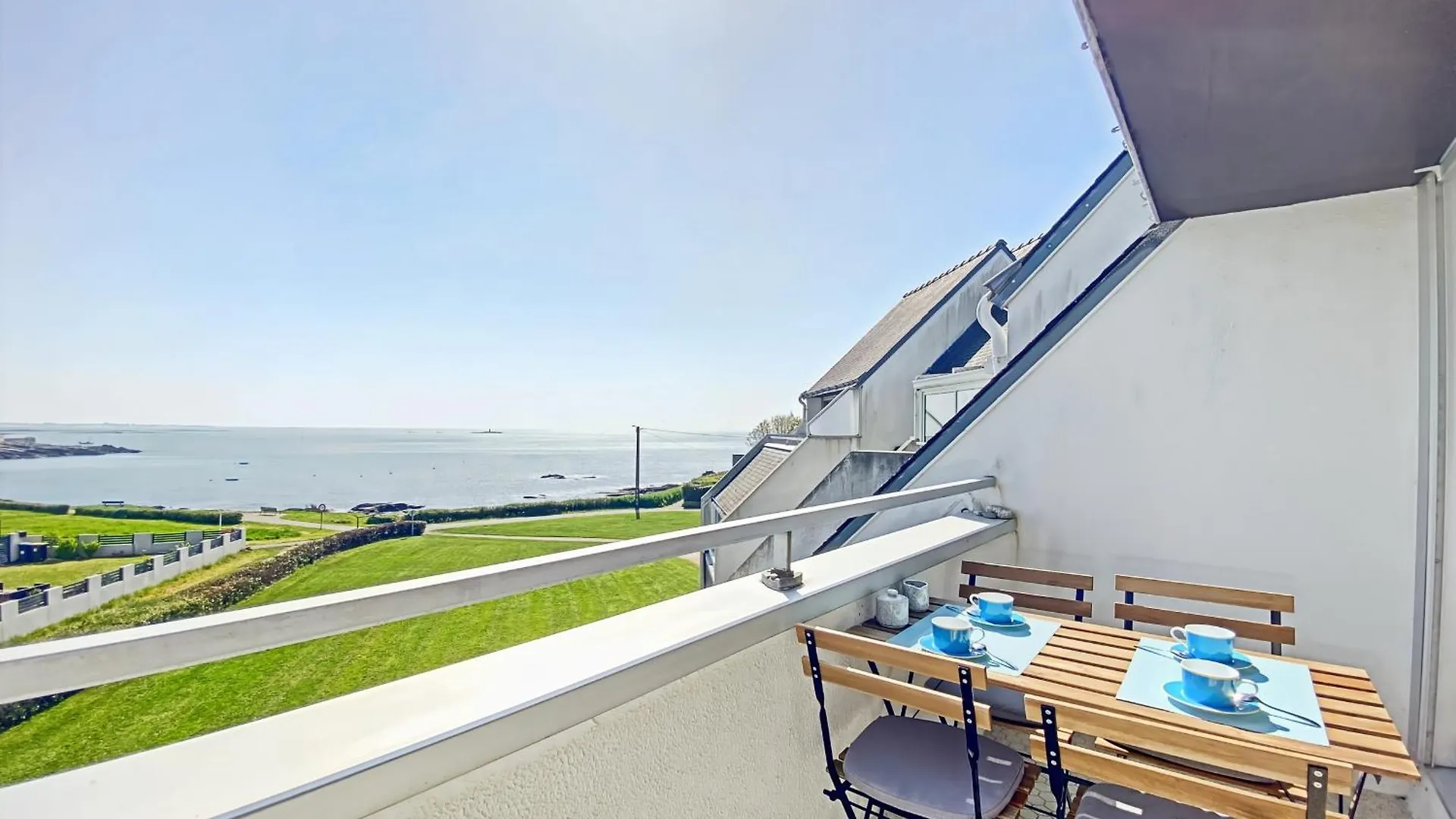 Апартаменты Duplex 5 Pieces Avec Balcon A 30M De La Plage - 7 Couchages, Acceptant Animaux, Wifi Et Parking - Fr-1-349-114 Плёмёр Франция